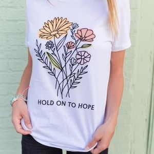 Hold on to hope T-shirt
